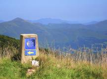 Waypoint on the Camino de Santiago