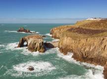 Rugged Cornish coast