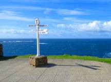 Land's End signpost