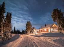 Cross-Country Skiing in Lapland