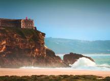 Coastline at Nazaré