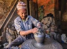 Nepalese potter