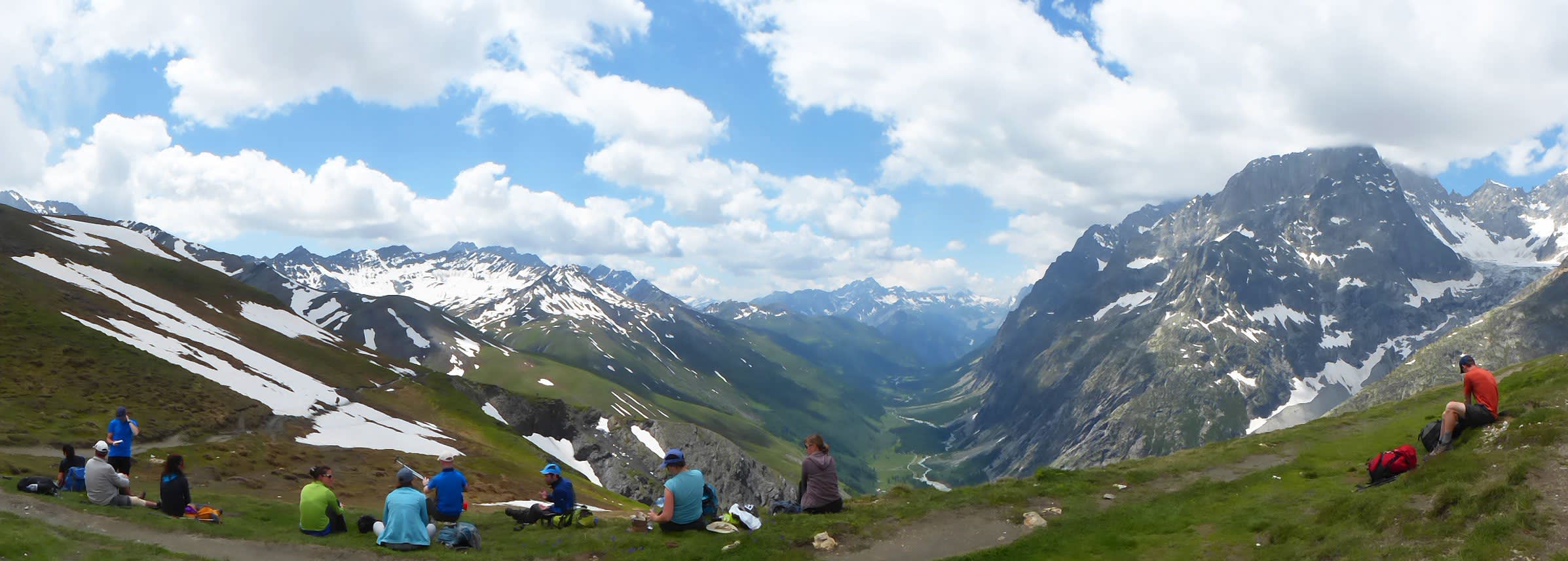 Walking in the French Alps