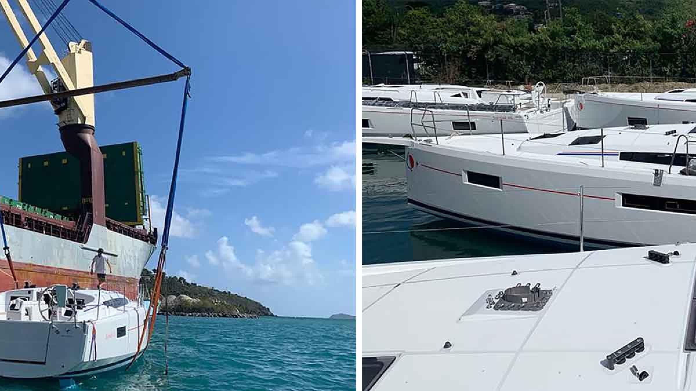 nouveaux-sunsail-yachts-prêts-au-déchargement