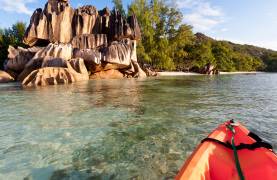 Kayaking in Seychelles