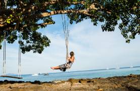 beach swing