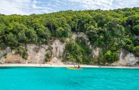 Beach in Corfu, Greece