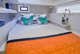 Moorings 4800 cabin interior
