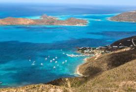 View from Hog Heaven Virgin Gorda BVI