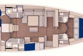 Sunsail 424 – 4 cabines