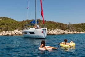 Sunsail 44.3 - At the anchor