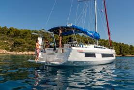 Sunsail 44.3 - At the anchor