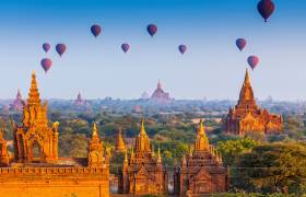 Temples in Bagan, Myanmar