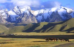 Tien Shan Mountains, Kyrgyzstan