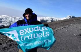 Ollie Collard on Kilimanjaro
