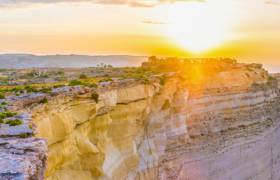 Sunset on Gozo, Malta