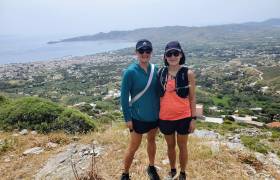Castello Rosso in Evia