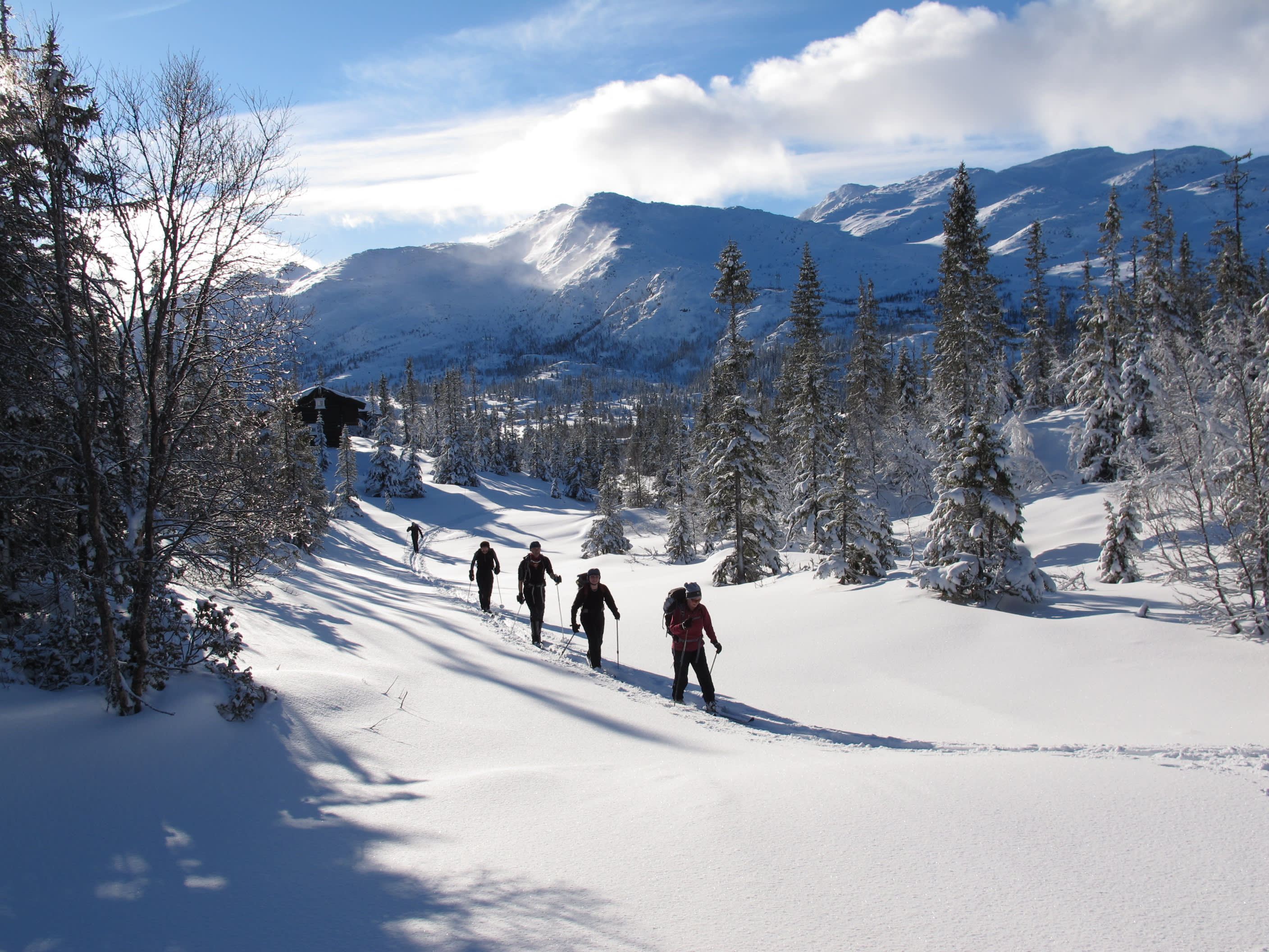 Cross-country skiing Kvitavatn