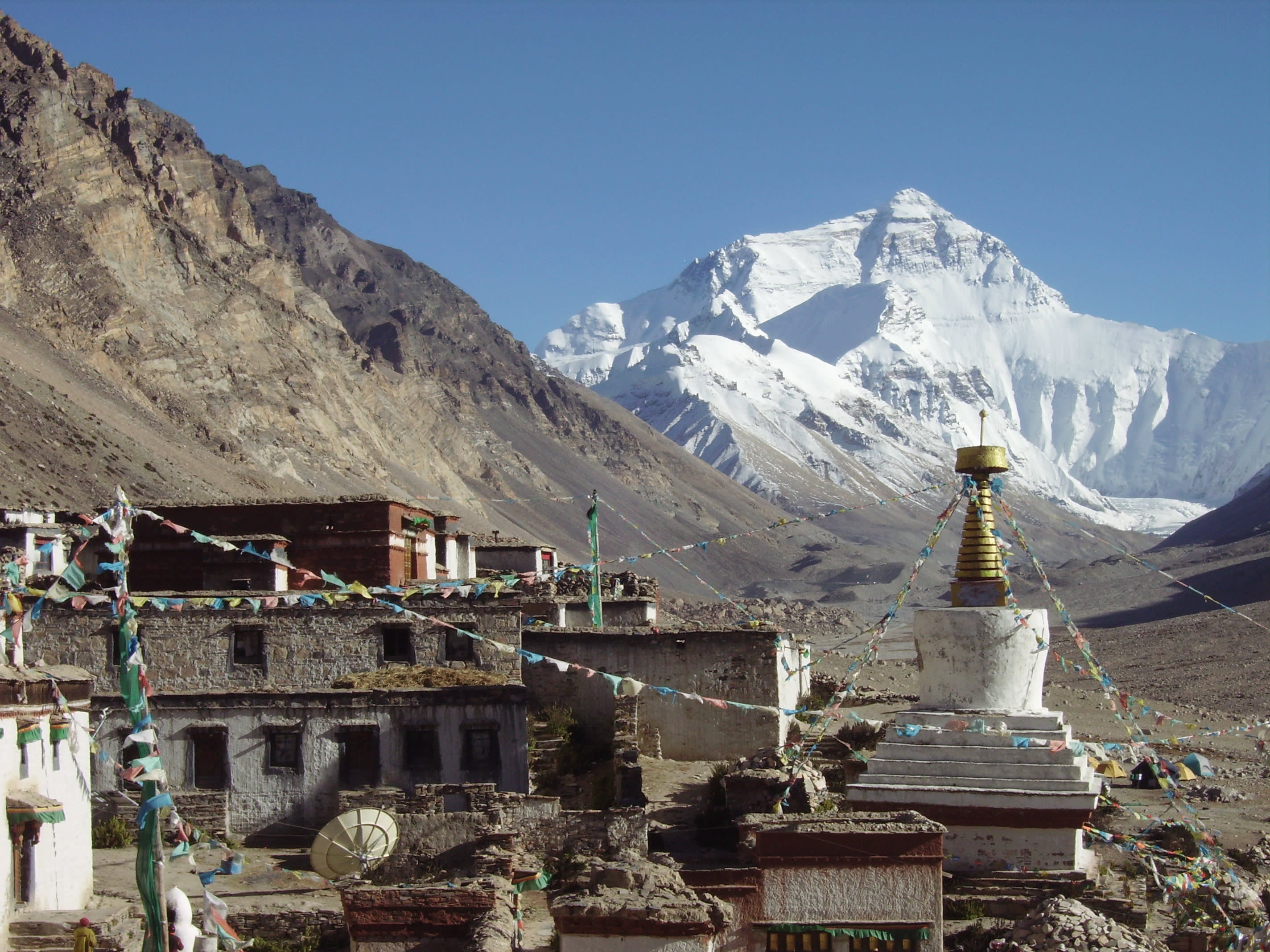 Vintage photo of the Himalaya