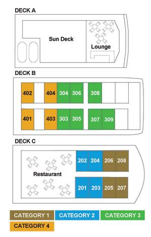 Coral Expedition deck plan