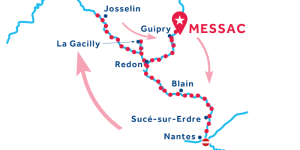 Messac RETURN via Josselin and Blain