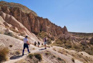 Walking in Cappadocia