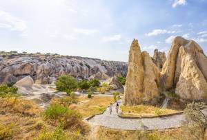 Walking in Cappadocia