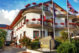 Hotel Due Torri from outside the main entrance