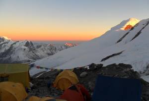View from High Camp, Mera Peak, Nepal