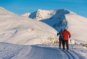 Cross-Country Skiing in Skåbu, Norway