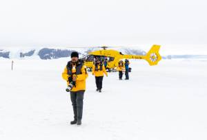 Antarctica by Helicopter: Crossing the Circle and the Peninsula