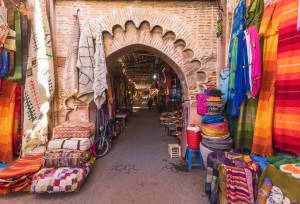Souks in Morocco