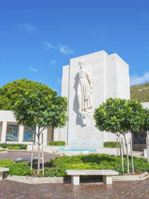 Punchbowl Cemetery, Honolulu, Hawaii