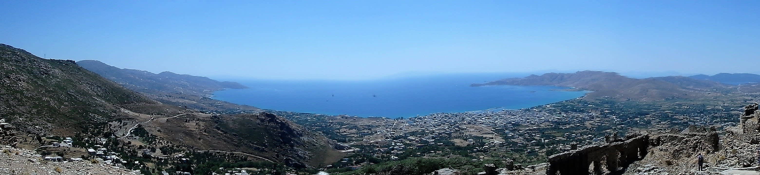 Panorama of Castillo Rosso Greece