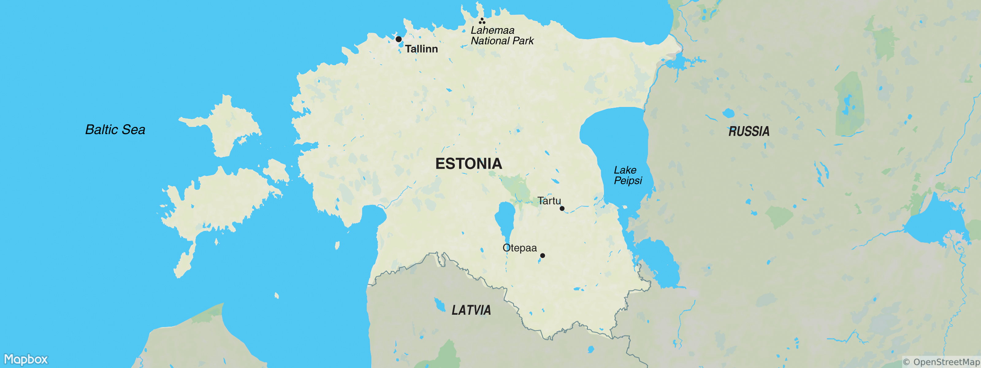 Estonia map