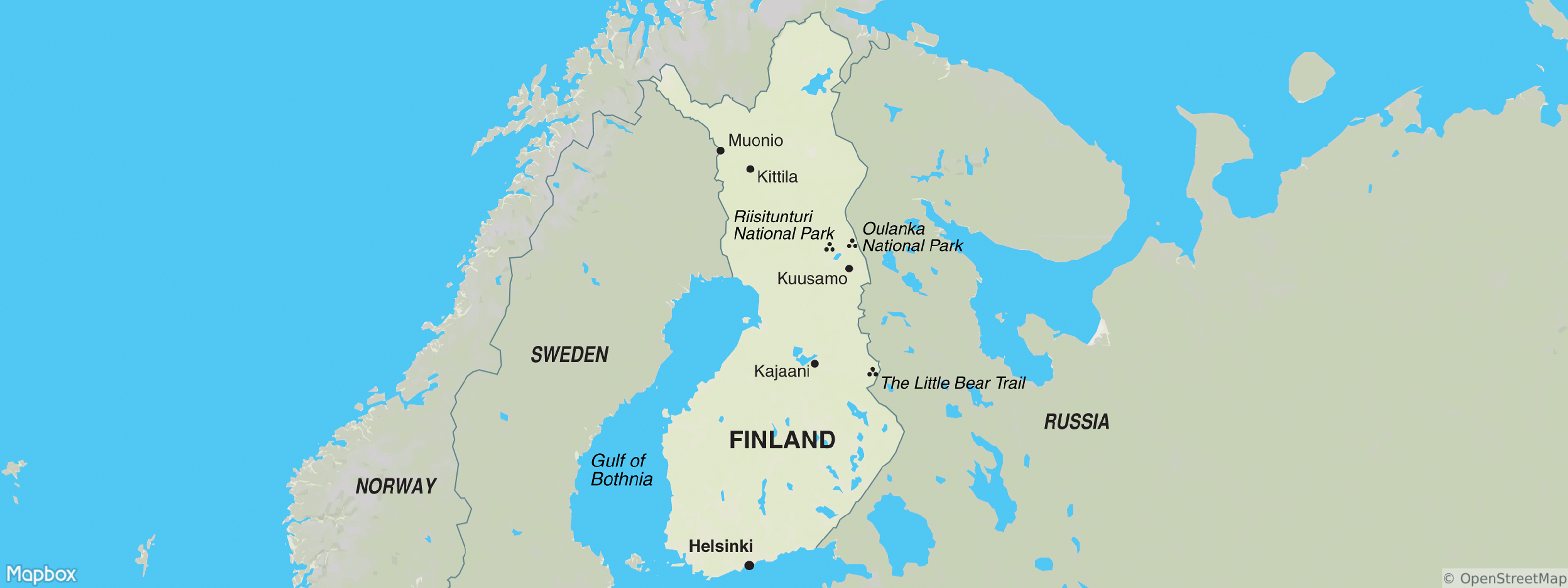 Finland Map