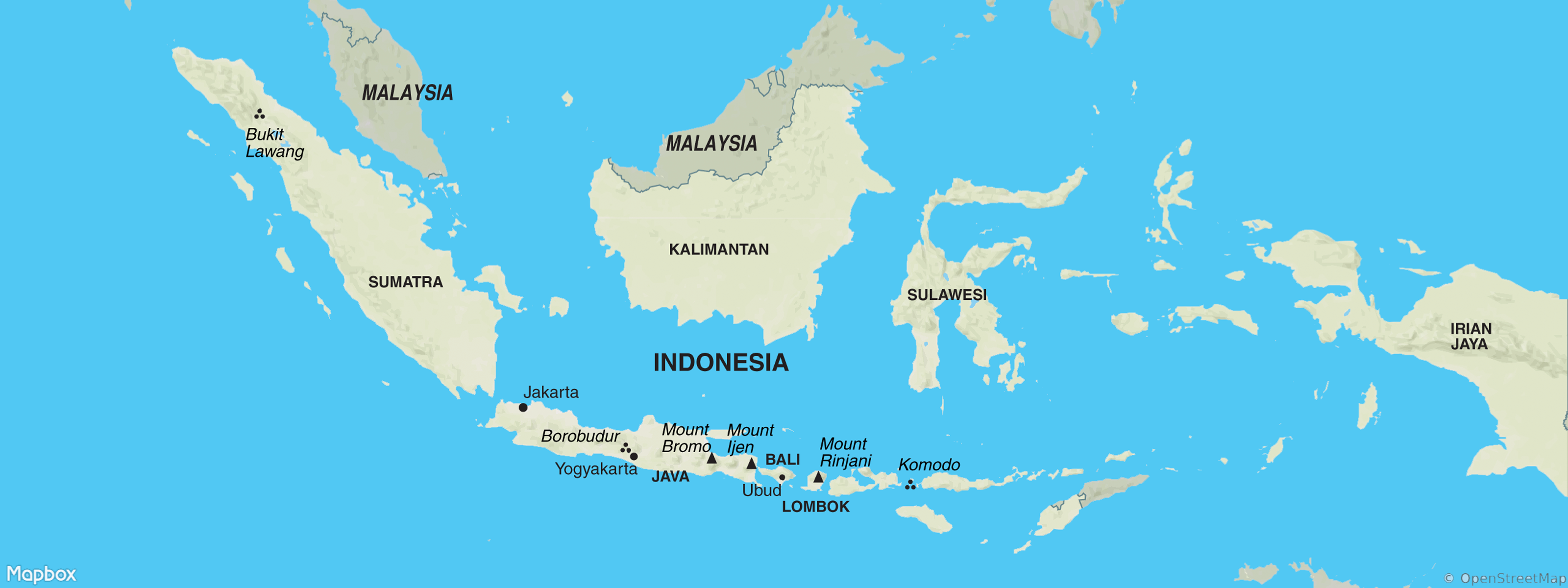 Indonesia map