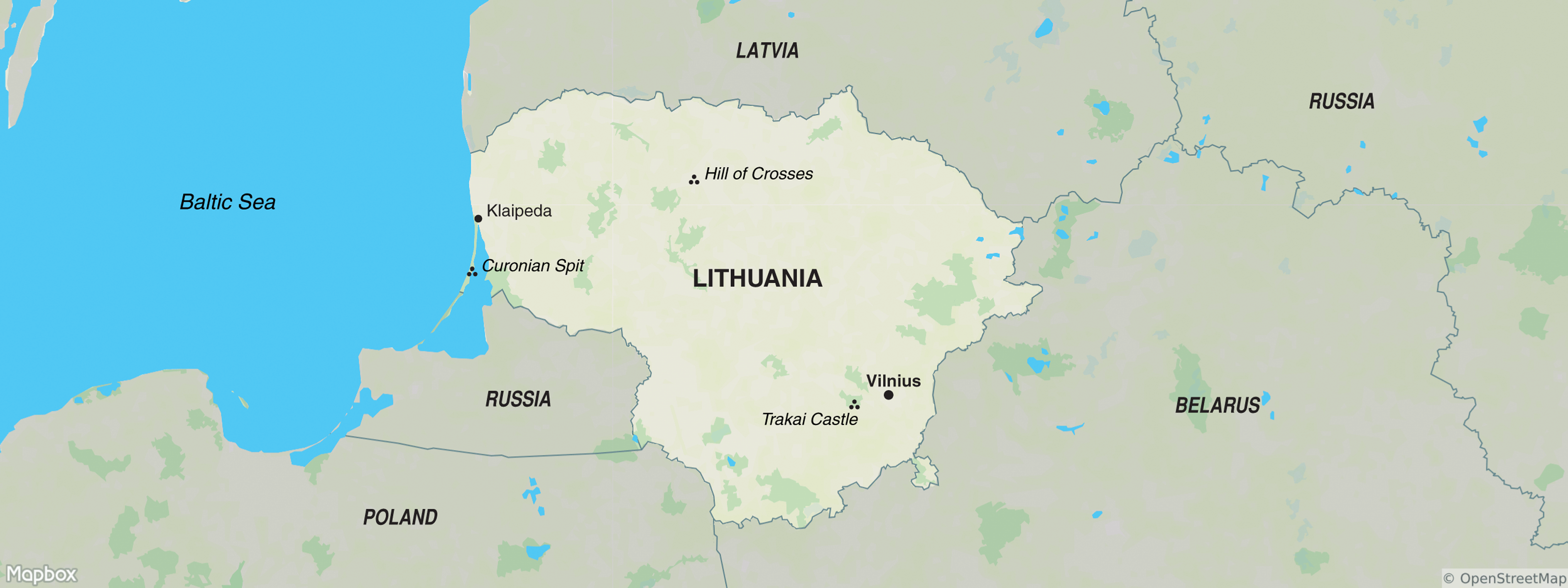 Lithuania Map