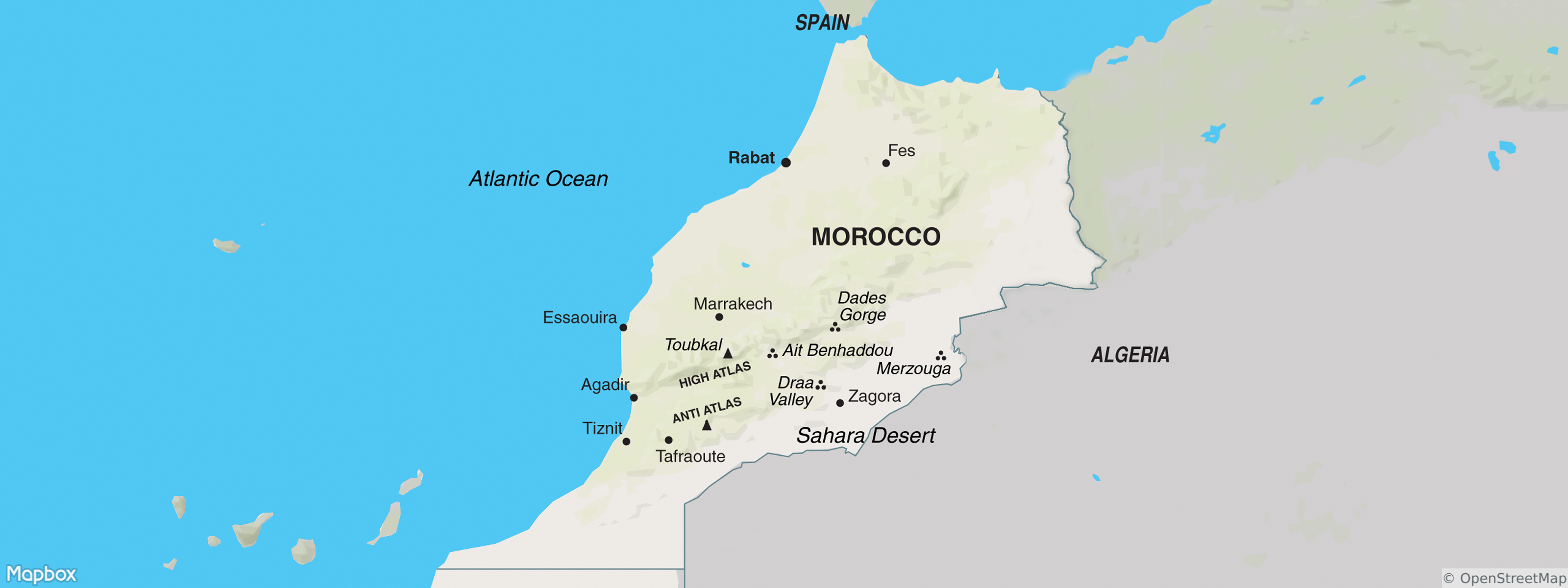 Morocco Map