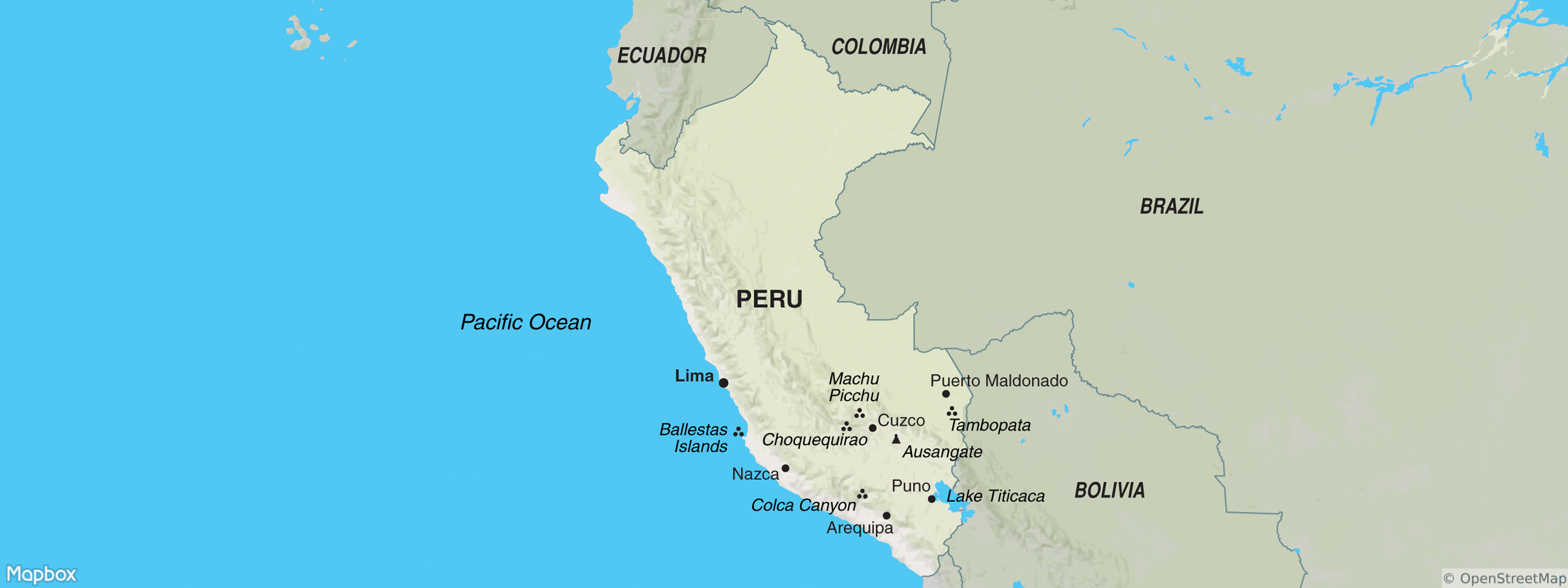 Peru Map