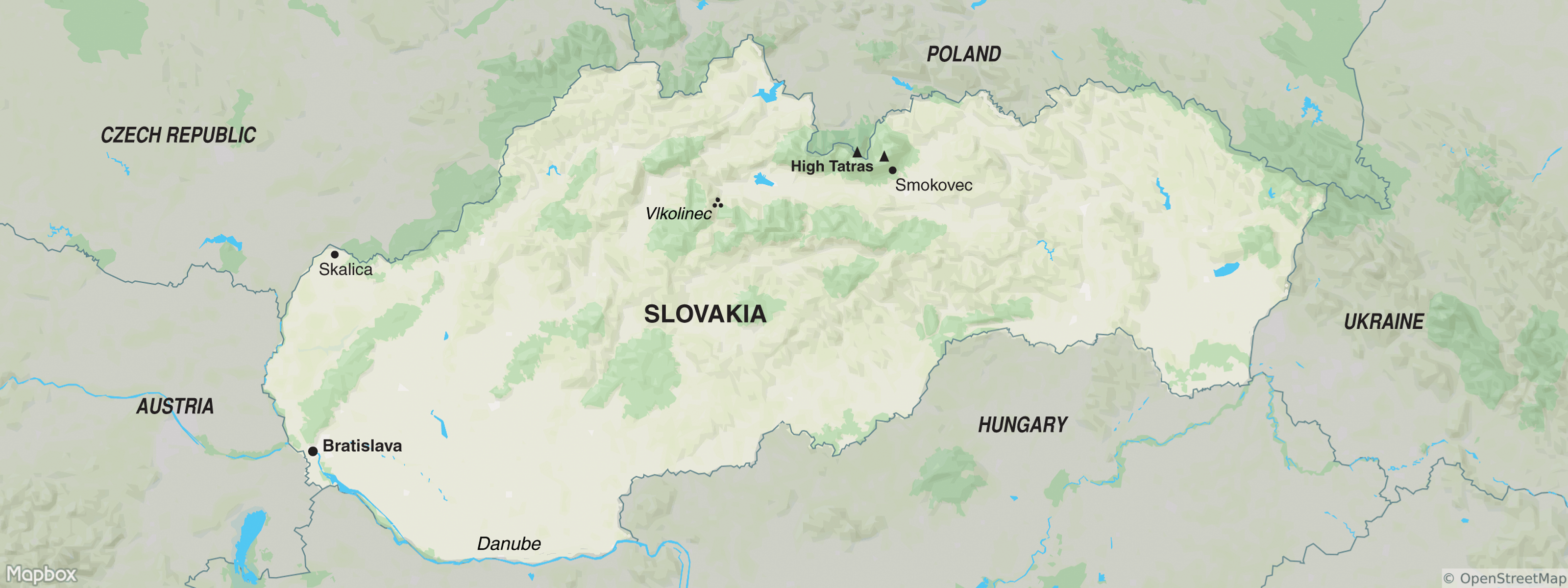 Slovakia Map