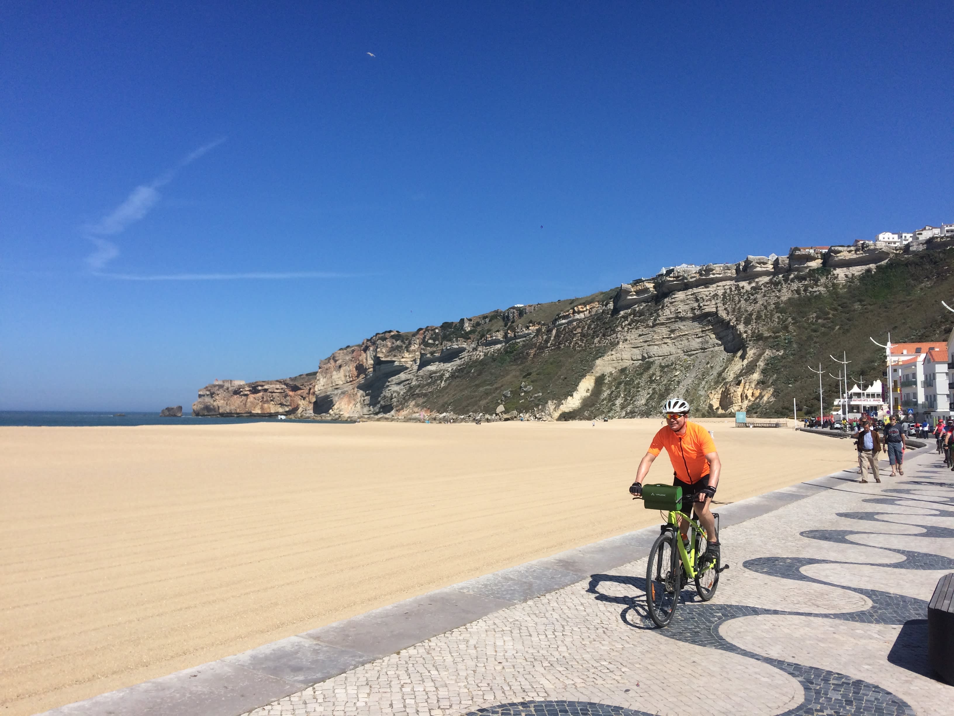 Cycling along Portugal's Atlantic coast