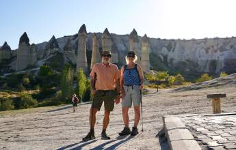Walking in Cappadocia