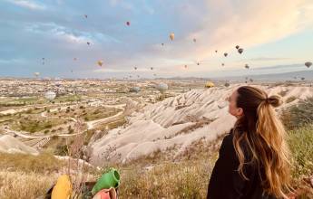 Walking in Cappadocia