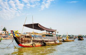 Cai Be Floating Market, Mekong Delta