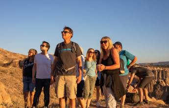 Walking in Cappadocia