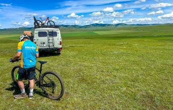 Cycling in Mongolia