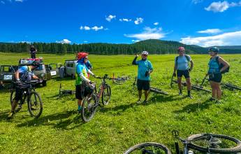 Cycling in Mongolia