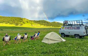 Cycling in Mongolia