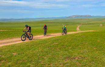 Cycling in Mongolia